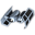 Tie Bomber Icon 32x32 png